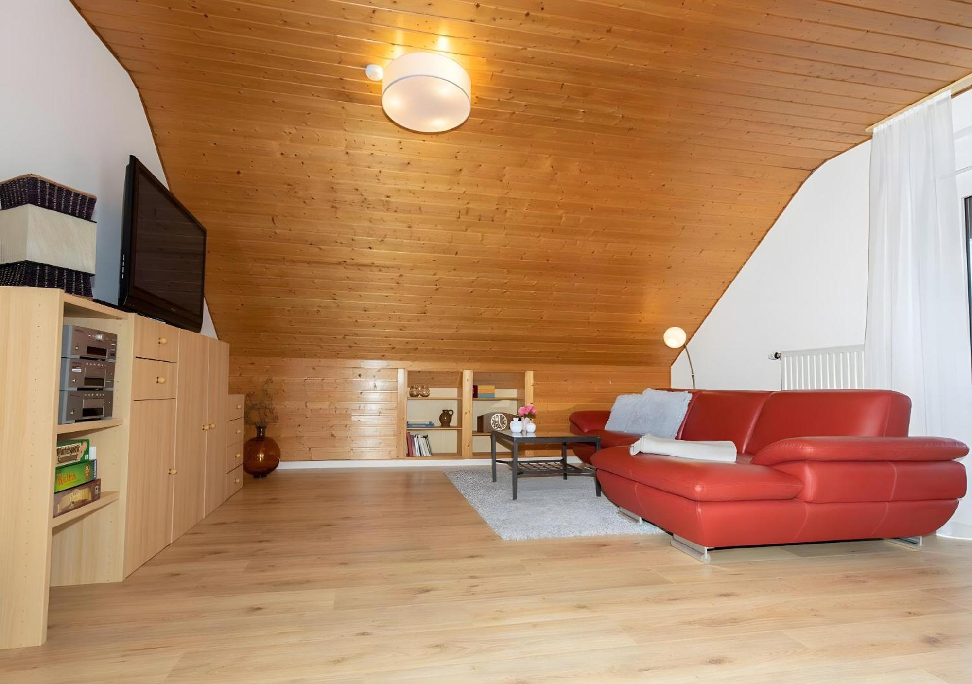 Ferienwohnung Apfelbluete Burgbernheim Bagian luar foto