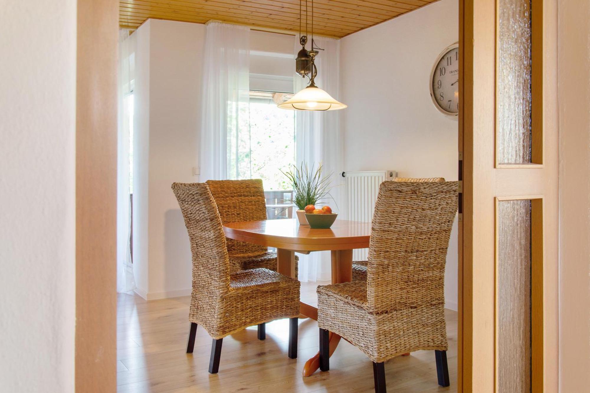 Ferienwohnung Apfelbluete Burgbernheim Bagian luar foto