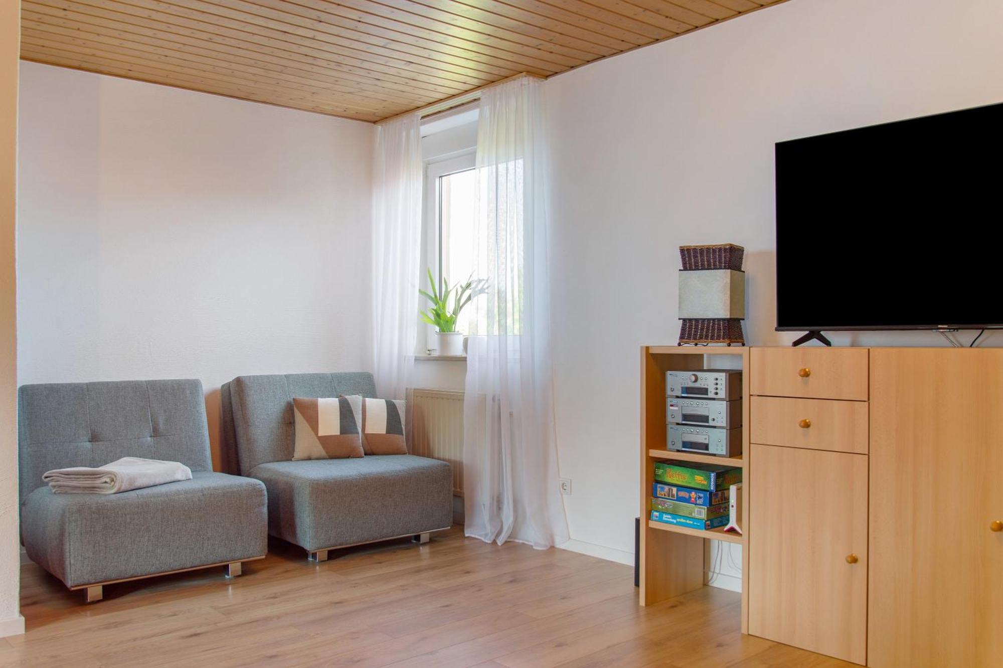 Ferienwohnung Apfelbluete Burgbernheim Bagian luar foto