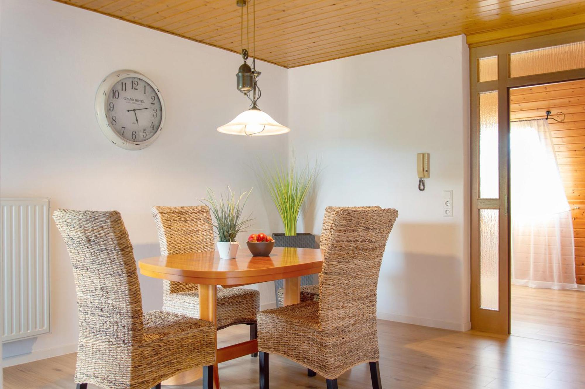 Ferienwohnung Apfelbluete Burgbernheim Bagian luar foto