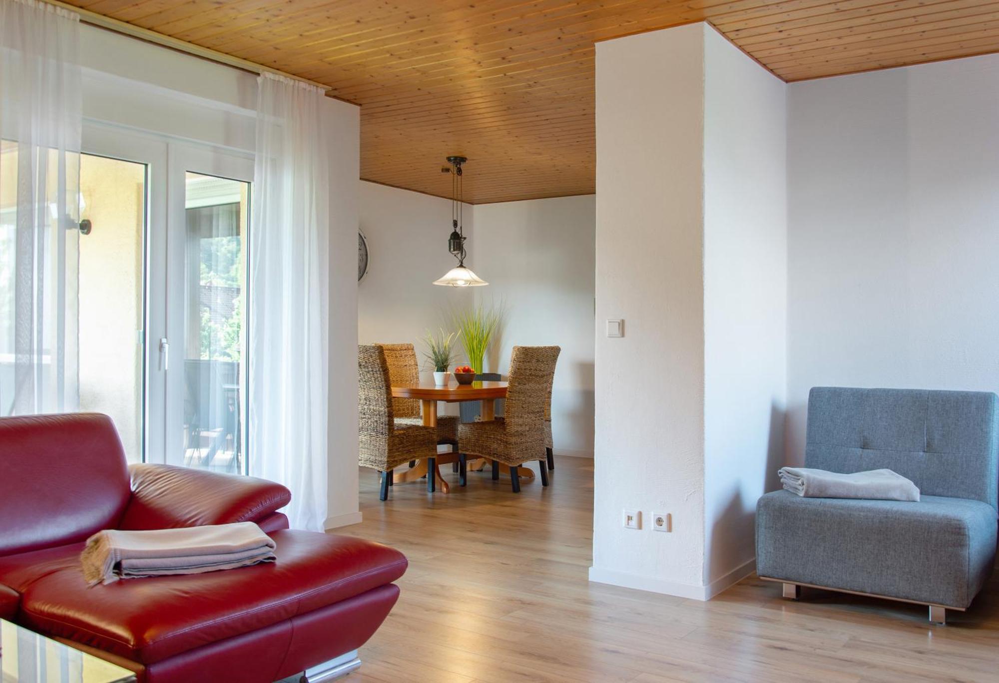 Ferienwohnung Apfelbluete Burgbernheim Bagian luar foto